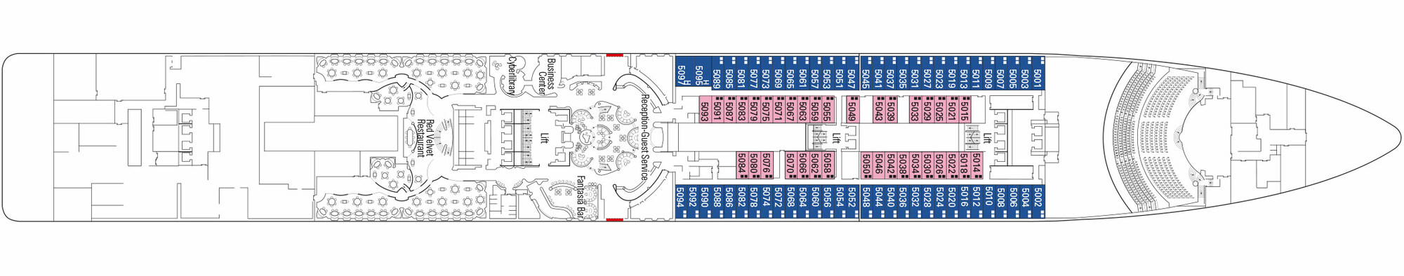 Deck 5 - Fantasia plan